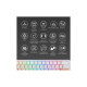 Клавиатура Ducky One 3 Mini Cherry MX Brown RGB UA USB White (DKON2161ST-BUAPXPWWWSC1)