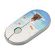 Мышка 2E MF300 CAPYBARATANGERINE Silent Wireless/Bluetooth Green (2E-MF300WCAPIBARAGN)