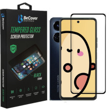 Стекло защитное BeCover Tecno Camon 19 Neo (CH6i) Black (708168)