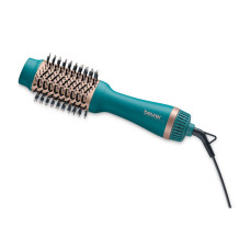 Beurer hair dryer brush, 1000W, 3 modes, ionization, cold blowing, green (HC_45_OCEAN)