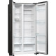 Gorenje Холодильник SBS 179х67х92см, 2 дв., 356(191)л, А++, NF+, Инв. , Зона св-ти, Внешн.диспл, черный (NRR9185EABXL)