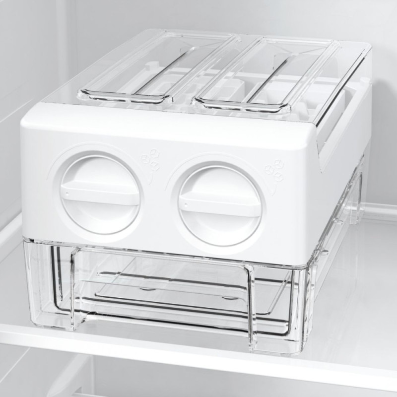 Gorenje Холодильник SBS 179х67х92см, 2 дв., 356(191)л, А++, NF+, Инв. , Зона св-ти, Внешн.диспл, черный (NRR9185EABXL)