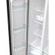 Gorenje Холодильник SBS 179х67х92см, 2 дв., 356(191)л, А++, NF+, Инв. , Зона св-ти, Внешн.диспл, черный (NRR9185EABXL)