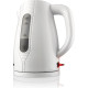 Gorenje kettle Gorenje, 1.7L, plastic, white (K17WII)