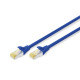 Digitus Патч-корд CAT 6a S-FTP, 1м, AWG 26/7, Cu, LSZH, синій (DK-1644-A-010/B)