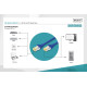 Digitus Патч-корд CAT 6a S-FTP, 1м, AWG 26/7, Cu, LSZH, синій (DK-1644-A-010/B)