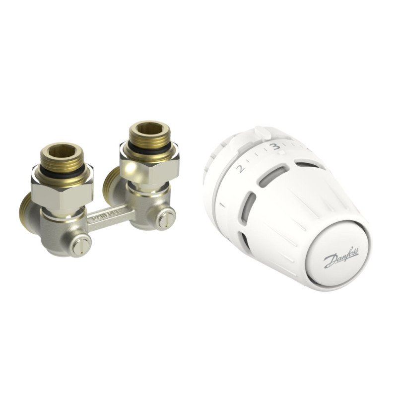 Danfoss Thermostatic kit Regus RA + RLV-KB, 1/2 , angular (015G5309)