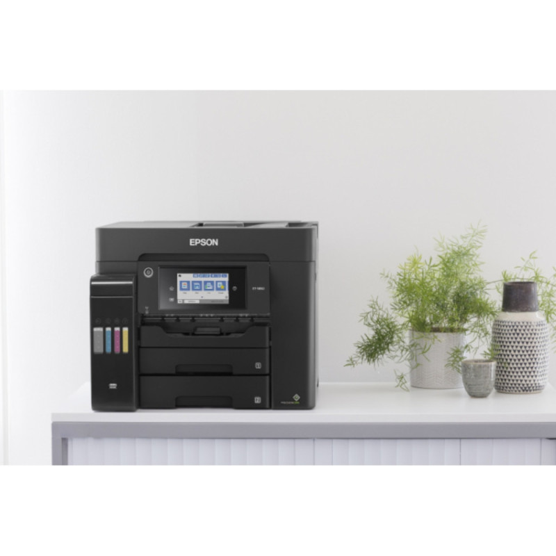 Epson All-In-One ink color A4 EcoTank L6570 32_32 ppm Fax ADF Duplex USB Ethernet Wi-Fi 4 inks Pigment (C11CJ29404)