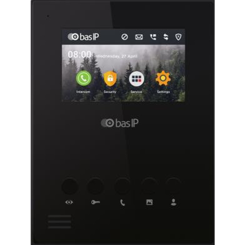 BAS-IP IP відеодомофон AU-04LA[AU-04LA_B]