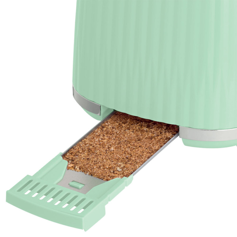 Russell Hobbs toaster Eden 800W, plastic, heating, defrosting, pistachio (27374-56)