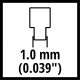 Einhell saw chain 15cm 28T 1mm (4500174)
