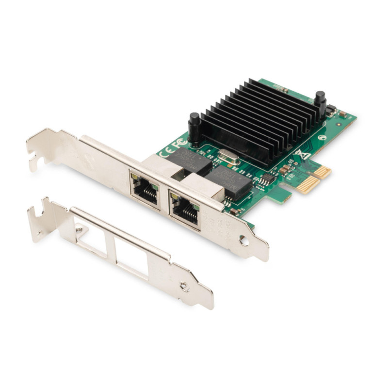Digitus Gigabit Ethernet 2хRJ45, PCI Express Card (DN-10132)