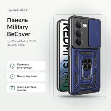 Чехол для мобильного телефона BeCover Military Xiaomi Redmi 15 5G (169mm) Global Blue (715776)