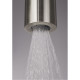 Deante Shower set Silia with mixer, shower head, hand shower, handle - concealed, brushed steel (NQS_F9XK)