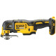 DeWALT Багатофункціональний інструмент акумуляторний 18В XR Li-lon безщітковий 20000кол/хв кейс 1.1кг без АКБ та ЗП (DCS356NT)