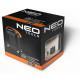 Neo Tools electric fan heater, 1.5kW, thermostat, black, 1.08 kg (90-157)