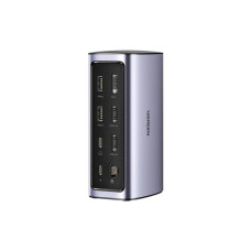 Порт-реплікатор Ugreen USB-C Multifunctional Docking Station 12in1 USB HDMI DP RJ45 AUX SD TF (90325)