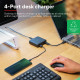 Trust Зарядний пристрій мережевий Maxo 100Вт, 3xUSB-C/USB-A ,PD, чорний (25242_TRUST)