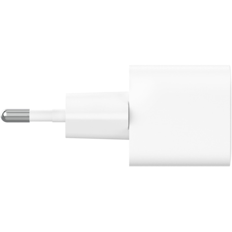 Belkin Зарядний пристрій мережевий 25Вт USB-С PD PPS, білий (WCA012KQWH) Belkin Зарядний пристрій мережевий 25Вт USB-С PD PPS, білий (WCA012KQWH)