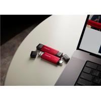 Kingston Портативний SSD Kingston 512GB USB 3.2 Gen 2 Dual USB-A R1050/W950MB/s (SPSD/512GB)