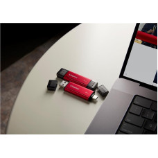 Kingston Портативний SSD Kingston 512GB USB 3.2 Gen 2 Dual USB-A R1050/W950MB/s (SPSD/512GB)