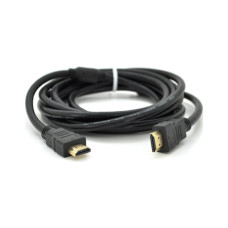 Кабель мультимедийный HDMI M to HDMI M 3.0m V1.4 1080P black Ritar (HDMI(M)/(M)V1.4-3m-94P)