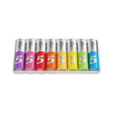 Батарейка CUKTECH AA high-performance rainbow alkaline battery * 8 (CUKB05CTCNCM)
