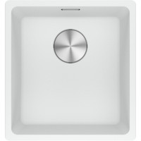Franke Kitchen sink Franke Maris, fragranite, rectang., no drainboard, 403х433х200mm, bowl - 1, under-counter mounting, MRG 110-37, white (125.0701.775)