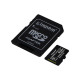 Kingston Карта памяти microSD 512GB C10 UHS-I U3 A1 R100/W85MB/s + SD (SDCS2/512GB)