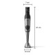 Philips Blender submersible Series 5000, 1200W, 3in1, black (HR2683/00)