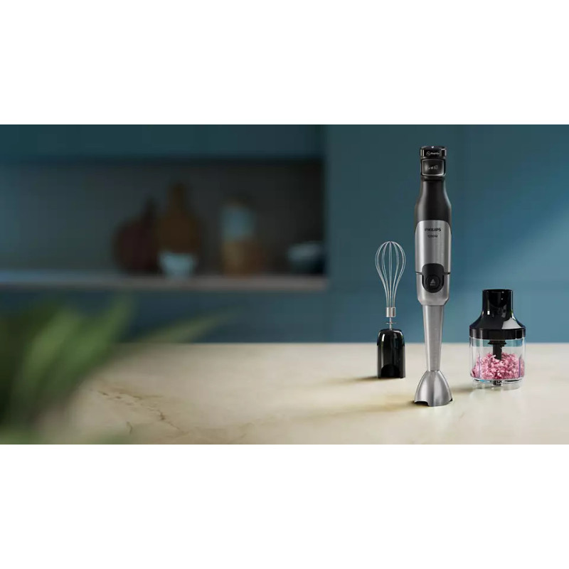 Philips Blender submersible Series 5000, 1200W, 3in1, black (HR2683/00)