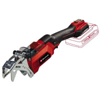 Einhell Пила сабельная аккумуляторная X-Change GE-GS 18/150 Li-Solo, PXC, 18В, пропил 100/80мм, ход 20мм 1.28кг, (без АКБ и ЗУ) (3408290)