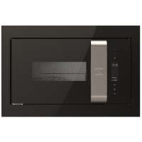 Gorenje Мікрохвильова піч вбудовувана ORAITO, 23л, електр. управл., 900Вт, гриль, дисплей, чорний