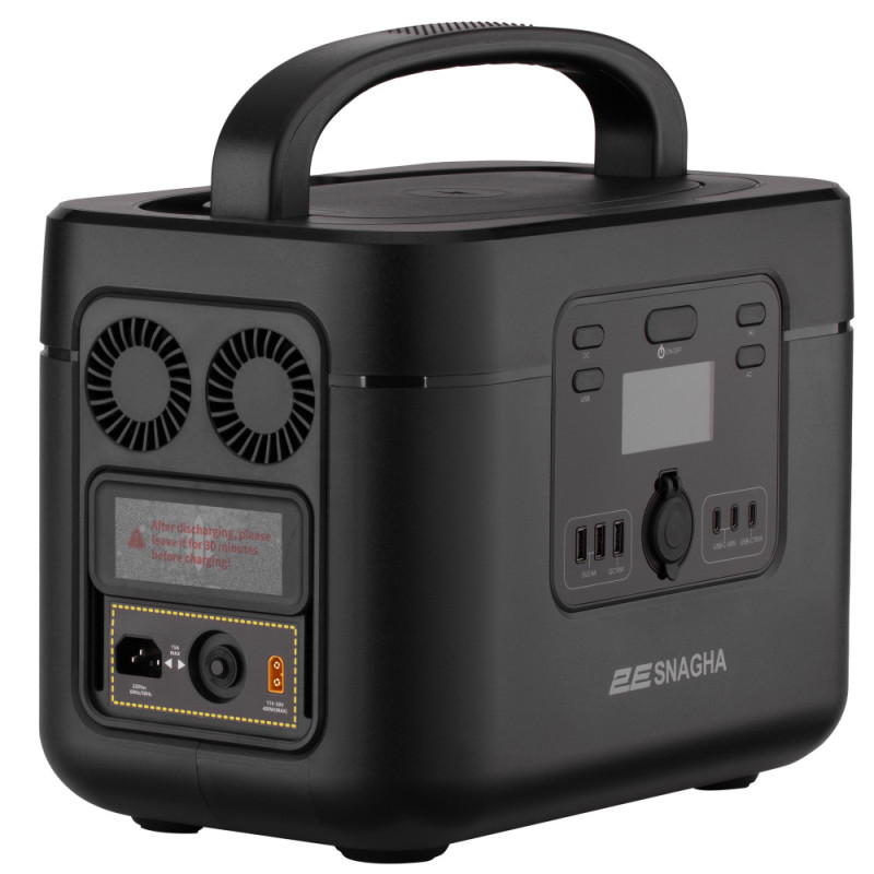 2E Portable Power Station Snagha 2, 1200 W, 1050 Wh, Fast Charging (2E-PPS1210-2)