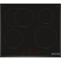 Bosch Варочная поверхность индукционная, 60см, расширенная зона, сенсор PerfectFry Plus, Home Connect, черный (PIF651HC1E)