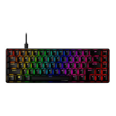 HyperX Клавіатура механічна Alloy Origins 65 67key, Red, USB-A, EN/UA, RGB, чорний (4P5D6AA)