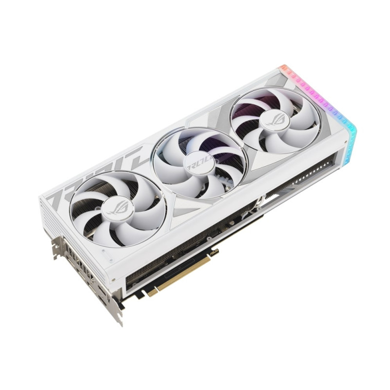 ASUS Graphic Card GeForce RTX 4090 24GB GDDR6X STRIX OC GAMING white ROG-STRIX-RTX4090-O24G-WHITE
