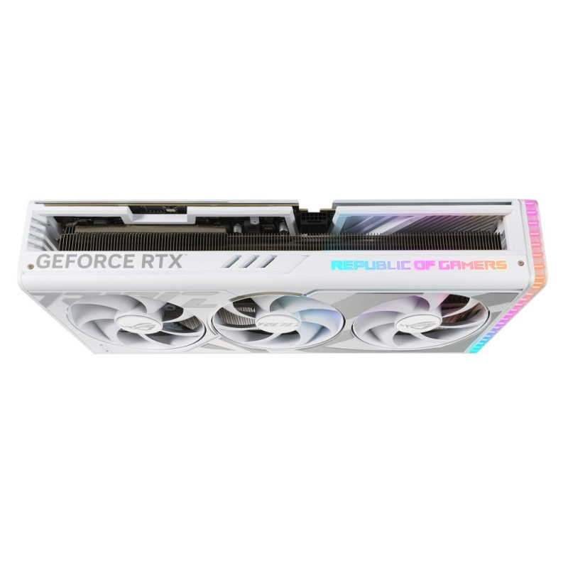 ASUS Graphic Card GeForce RTX 4090 24GB GDDR6X STRIX OC GAMING white ROG-STRIX-RTX4090-O24G-WHITE