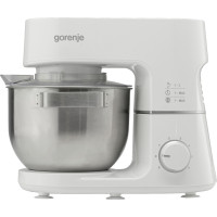 Gorenje Кухонна машина 800Вт, чаша-метал, корпус-метал, насадок-3, білий (MMC800CW)