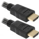 Кабель мультимедийный HDMI M to HDMI M 1.0m Defender (87340)