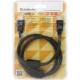 Кабель мультимедийный HDMI M to HDMI M 1.0m Defender (87340)