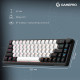 Клавиатура GamePro Asgard Valhalla MK210B Pro 65 RGB Wireless/Bluetooth/USB Black (MK210B Pro)