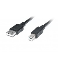 Кабель для принтера USB 2.0 AM/BM 2.0m Pro black REAL-EL (EL123500026)