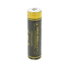 Аккумулятор 18650 4000mah (3800-4000mah), Protected, 3.7V(2.75-4.2V) Liitokala (King-4000PCB)