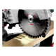 Metabo Miter saw KGS 254 M, 1800W sliding, disc 254mm, cut 92/47mm, 16.1kg (613254000)