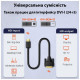 Кабель мультимедийный HDMI M to DVI M 1.8m 24+1pin Dynamode (DM-CL-HDMI-DVI-1.8M)