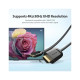 Кабель мультимедийный USB-C to HDMI M 1.5m black Vention (CGUBG)