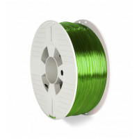 Пластик для 3D-принтера Verbatim PETG, 2,85 мм, 1 кг, green-transparent (55065)