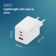 Зарядное устройство Digitus 2xUSB-C + 1xUSB-A GaN 100W (DA-10304)