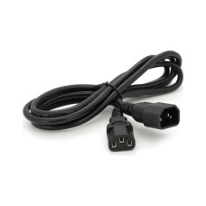Кабель питания C13 to C14 1.8m 0.75mm2 OEM Voltronic (PC-IEC C13-C14 CCA18)